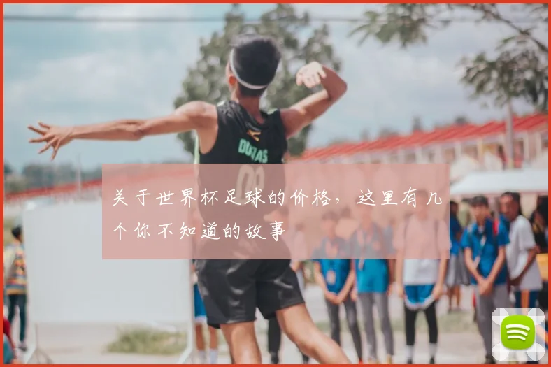 关于世界杯足球的价格,这里有几个你不知道的故事